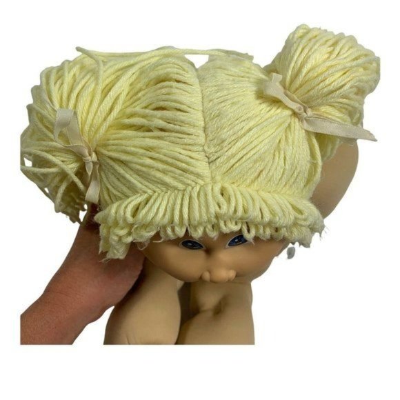 Cabbage Patch Dolls Vintage Girl Boy Blonde Hair 1978 1982 - Picture 12 of 12